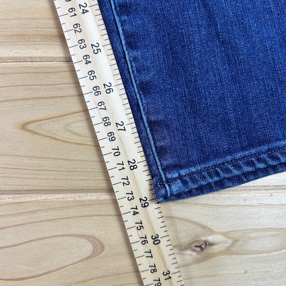 Athleta Jeans Womens 6 Sculpted Mid Rise Skinny Denim Blue Jeans - Picture 7 of 9